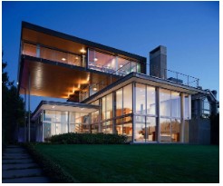 Остекление дома под ключ